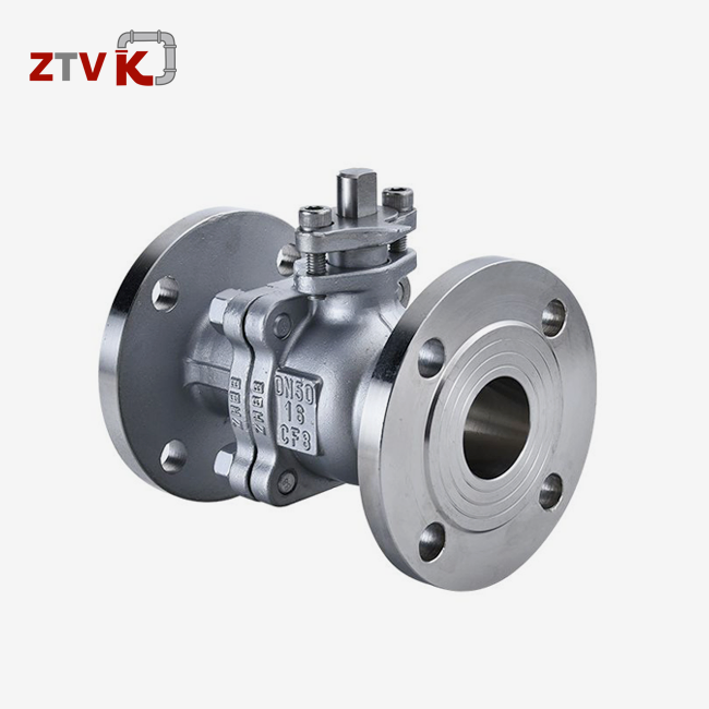stainless trunnion ball valve